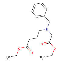 63876-32-4 Ethyl 4-(benzyl(2-ethoxy-2-oxoethyl)amino)butanoate chemical structure