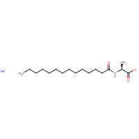 67395-95-3 Sodium N-tetradecanoyl-L-alaninate chemical structure
