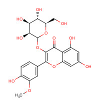 6743-92-6 Isorhamnetin 3-O-galactoside chemical structure