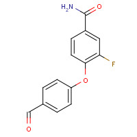 676494-56-7 3-fluoro-4-(4-formylphenoxy)benzamide chemical structure