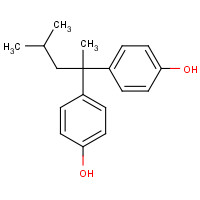 6807-17-6 4,4'-(1,3-Dimethylbutylidene)diphenol chemical structure