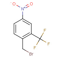694499-22-4 1-(BROMOMETHYL)-4-NITRO-2-(TRIFLUOROMETHYL)BENZENE chemical structure