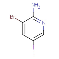 697300-73-5 3-BROMO-5-IODOPYRIDIN-2-AMINE chemical structure