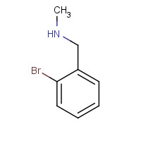 698-19-1 2-Bromo-N-methylbenzylamine chemical structure