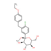 714269-57-5 (2S,3R,4S,5S,6R)-2-(4-Chloro-3-(4-ethoxybenzyl)phenyl)-6-(hydroxymethyl)-2-methoxytetrahydro-2H-pyran-3,4,5-triol chemical structure
