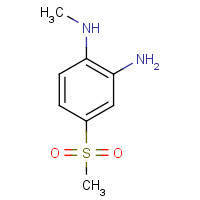 73097-51-5 N1-Methyl-4-(methylsulfonyl)benzene-1,2-diamine chemical structure