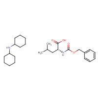 7662-58-0 N-Carbobenzoxy-D-leucine Dicyclohexylammonium Salt chemical structure