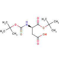 77004-75-2 Boc-d-asp-otbu chemical structure