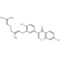 775351-88-7 3-[3-[(2E)-3,7-Dimethyl-2,6-octadien-1-yl]-4-hydroxyphenyl]-7-hydroxy-4H-1-benzopyran-4-one chemical structure