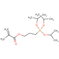 80750-05-6 METHACRYLOXYPROPYLTRIISOPROPOXYSILANE chemical structure