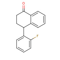 82101-34-6 4-(2-Fluorophenyl)-3,4-dihydronaphthalen-1(2H)-one chemical structure