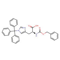 82882-71-1 N-[(Phenylmethoxy)carbonyl]-1-(triphenylmethyl)-L-histidine chemical structure