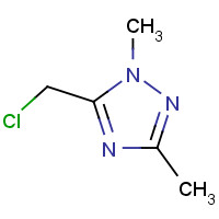 84804-69-3 5-(CHLOROMETHYL)-1,3-DIMETHYL-1H-1,2,4-TRIAZOLE chemical structure