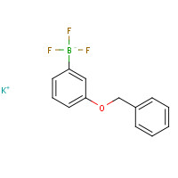 850623-58-4 Potassium (3-benzyloxyphenyl)trifluoroborate chemical structure