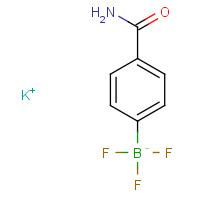 850623-63-1 Potassium (4-aminocarbonylphenyl)trifluoroborate chemical structure
