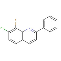 867164-92-9 7-Chloro-8-fluoro-2-phenylquinoline chemical structure