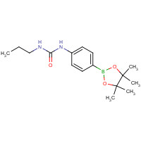 874291-01-7 1-Propyl-3-(4-(4,4,5,5-tetramethyl-1,3,2-dioxaborolan-2-yl)phenyl)urea chemical structure