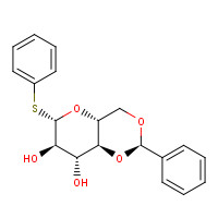 87508-17-6 Phenyl 4,6-O-Benzylidene-1-thio-beta-D-glucopyranoside chemical structure