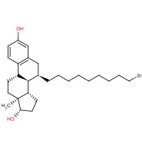 875573-67-4 (7a,17b)-7-(9-Bromononyl)estra-1,3,5(10)-triene-3,17-diol chemical structure