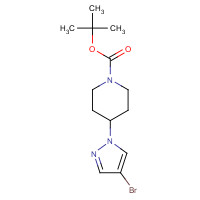 877399-50-3 1-Boc-4-(4-Bromopyrazol-1-yl)piperidine chemical structure