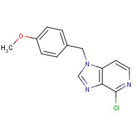 881844-11-7 4-chloro-1-(4-methoxybenzyl)-1H-imidazo[4,5-c]pyridine chemical structure