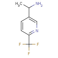 886364-82-5 (1-[6-(TRIFLUOROMETHYL)PYRIDIN-3-YL]ETHYL)AMINE chemical structure