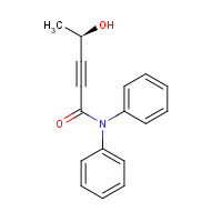 899809-61-1 4-hydroxy-N,N-diphenyl-(4R)-2-Pentynamide chemical structure