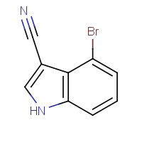 903131-13-5 4-Bromo-3-cyanoindole chemical structure