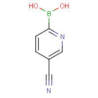 910547-29-4 5-Cyanopyridine-2-boronic acid chemical structure