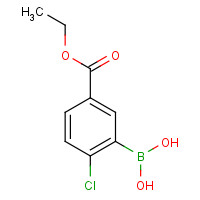 913835-93-5 Ethyl 3-borono-4-chlorobenzoate chemical structure