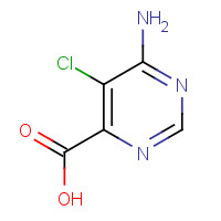 914916-98-6 6-Amino-5-chloro-4-pyrimidinecarboxylic acid chemical structure