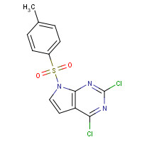 934524-10-4 2,4-dichloro-7-tosyl-7H-pyrrolo[2,3-d]pyrimidine chemical structure