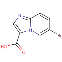 944896-42-8 6-Bromoimidazo[1,2-a]pyridine-3-carboxylic acid chemical structure
