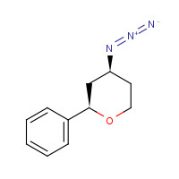 955940-39-3 (2R,4S)-4-azido-2-phenyltetrahydro-2H-pyran chemical structure