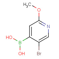 957060-94-5 5-Bromo-2-methoxypyridine-4-boronic acid chemical structure