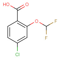 97914-60-8 4-Chloro-2-(difluoromethoxy)benzoic acid chemical structure