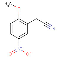 99459-52-6 2-methoxy-5-nitrophenylacetonitrile chemical structure