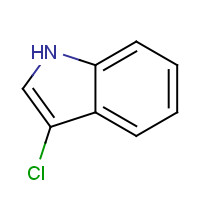 16863-96-0 3-chloro-1H-indole chemical structure