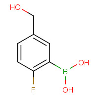 1072952-25-0 2-FLUORO-5-HYDROXYMETHYLPHENYLBORONIC ACID chemical structure