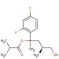 192448-07-0 Propanoic acid, 2-methyl-, (2S)-4-(2,4-difluorophenyl)-2-(hydroxymethyl)-4-pentenyl ester chemical structure
