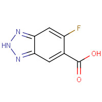 1427081-62-6 5-fluoro-1H-1,2,3-benzotriazole-6-carboxylic acid chemical structure
