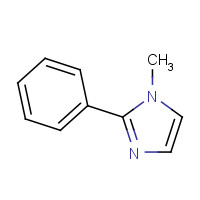 3475-07-8 1-methyl-2-phenylimidazole chemical structure