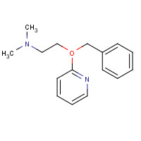1221-70-1 Ethanamine, N,N-dimethyl-2-(phenyl-2-pyridinylmethoxy)- chemical structure