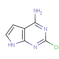 1192711-88-8 2-chloro-7H-pyrrolo[2,3-d]pyrimidin-4-amine chemical structure