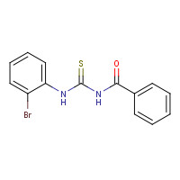 5391-29-7 N-[(2-bromophenyl)carbamothioyl]benzamide chemical structure