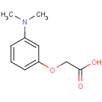150188-64-0 2-[3-(dimethylamino)phenoxy]acetic acid chemical structure