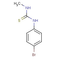 61449-55-6 1-(4-bromophenyl)-3-methylthiourea chemical structure