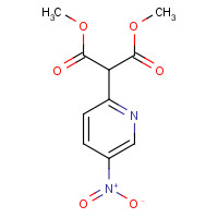 68719-87-9 dimethyl 2-(5-nitropyridin-2-yl)propanedioate chemical structure
