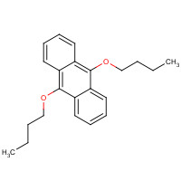 76275-14-4 9,10-dibutoxyanthracene chemical structure