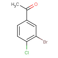 54826-14-1 1-(3-bromo-4-chlorophenyl)ethanone chemical structure